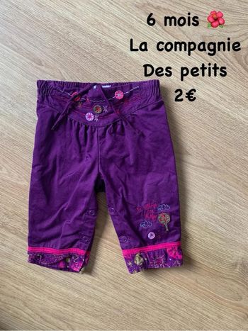 Pantalon 🌺 6 mois 🌺 La compagnie des petits