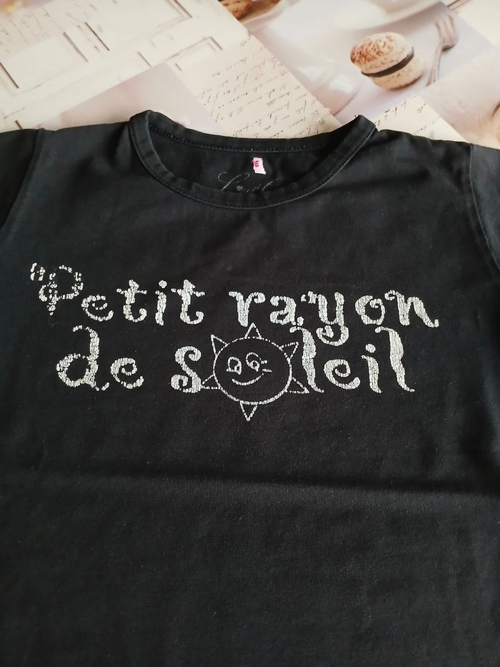 Tee-shirt MC "Little Girls" 8 ans. - photo numéro 2