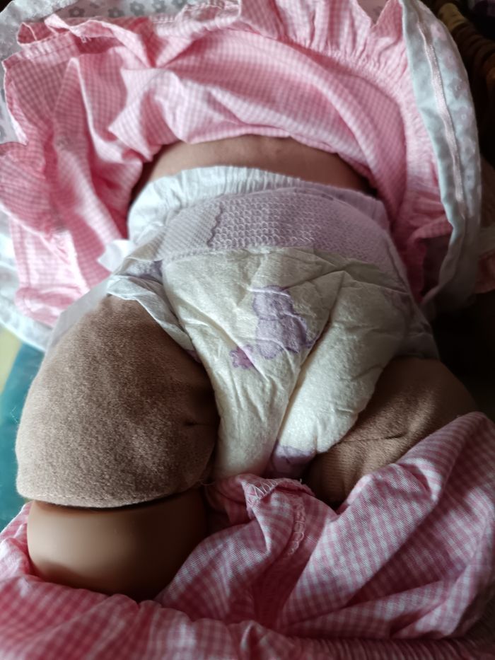 Poupée imte un vrai bébé i - photo numéro 6
