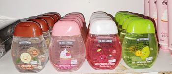 Gel hydro alcoolique fruité