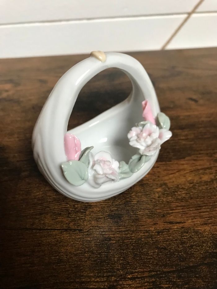 Petit panier en céramique décoration - photo numéro 3