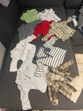 Lot polo/chemise 3 mois