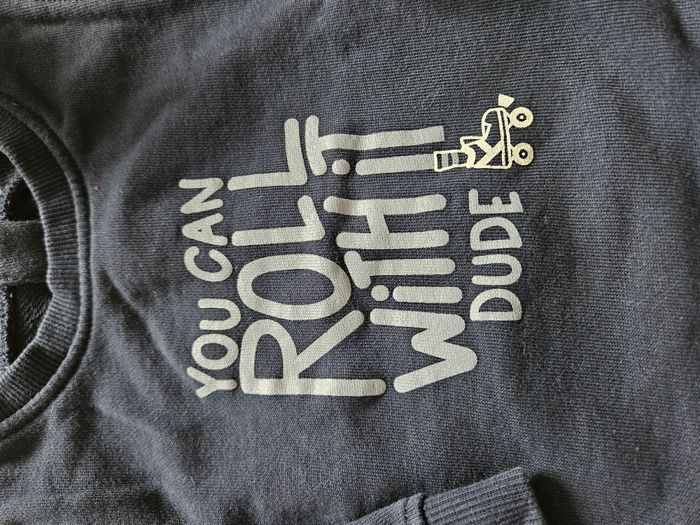 🌟Kiabi - Pull bleu - Taille 9 mois - photo numéro 3