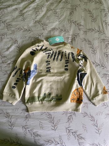 Sweat à motifs garçon, taille 36 mois