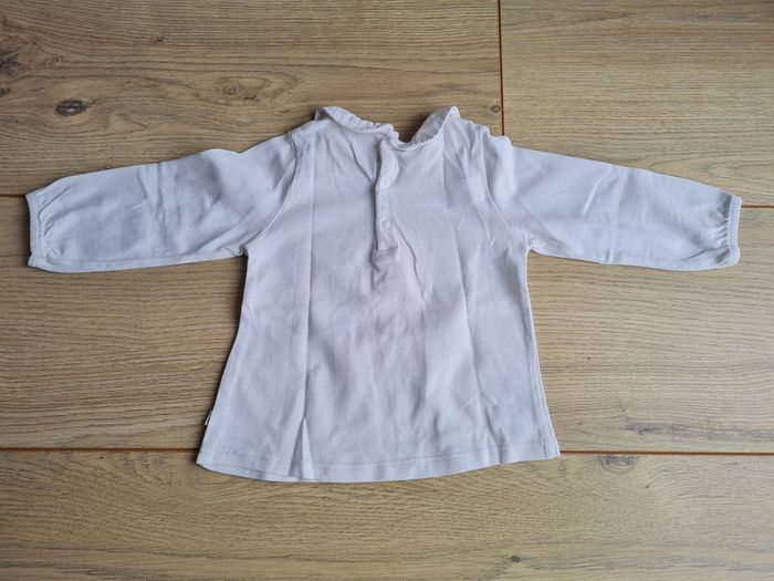 Tshirt ML avec col Obaibi 6 mois - photo numéro 3