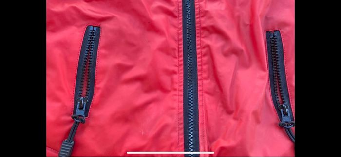 Parka doublée polaire orchestra rouge et noire - photo numéro 3