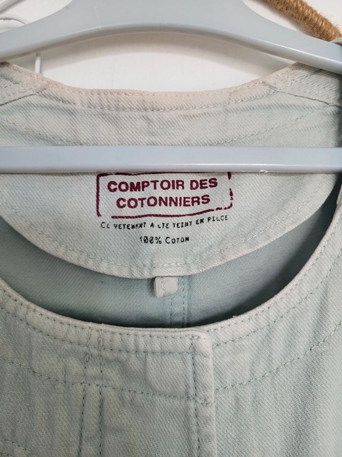 Veste en jean Comptoir des Cotonniers 42 - photo numéro 2