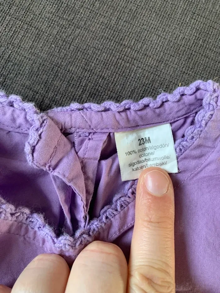 Robe manches courtes 2 ans - photo numéro 2