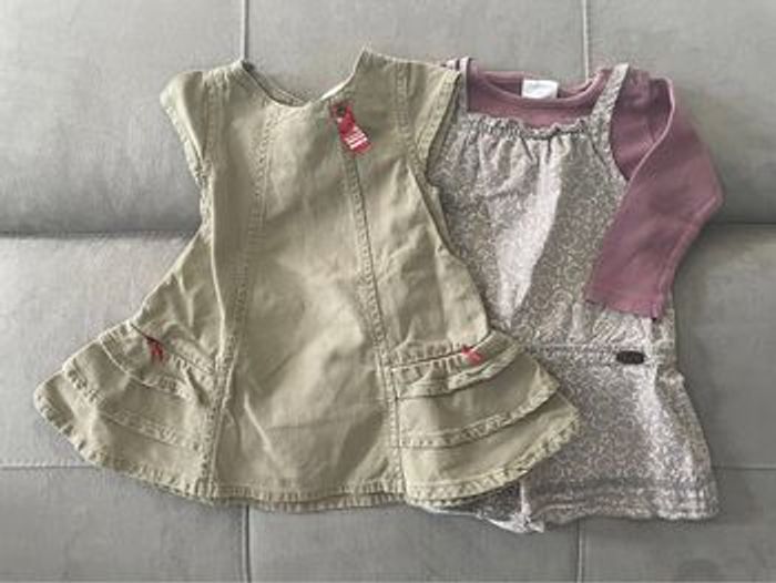 Lot robes 12 mois