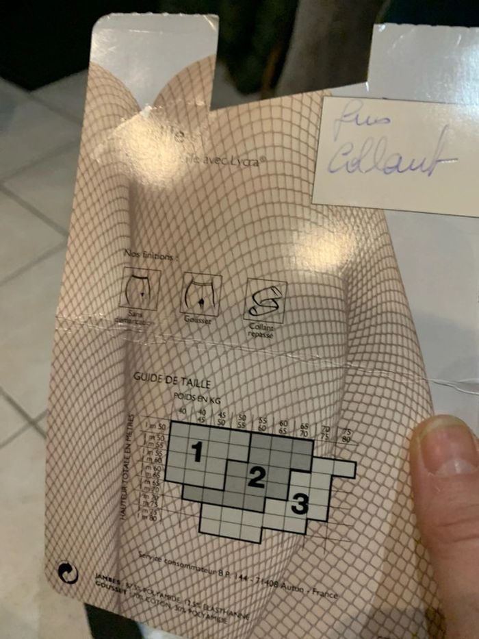 Collant résille avec Lycra - photo numéro 5