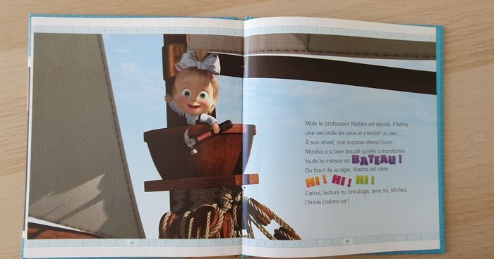 Livre Masha & Michka "La rentrée des classes" - photo numéro 3
