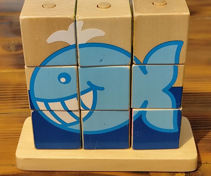Puzzle à cubes sur le thème Marin - Goula (DISET) - photo numéro 2