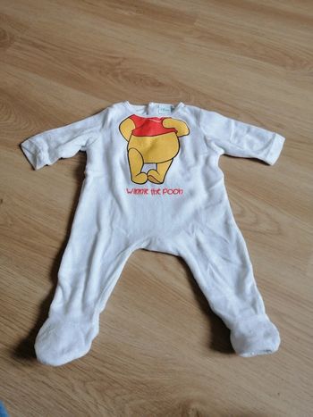 Pyjama velours 1 mois