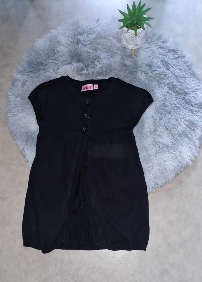 gilet long noir NKY fille 8 ans - photo numéro 4