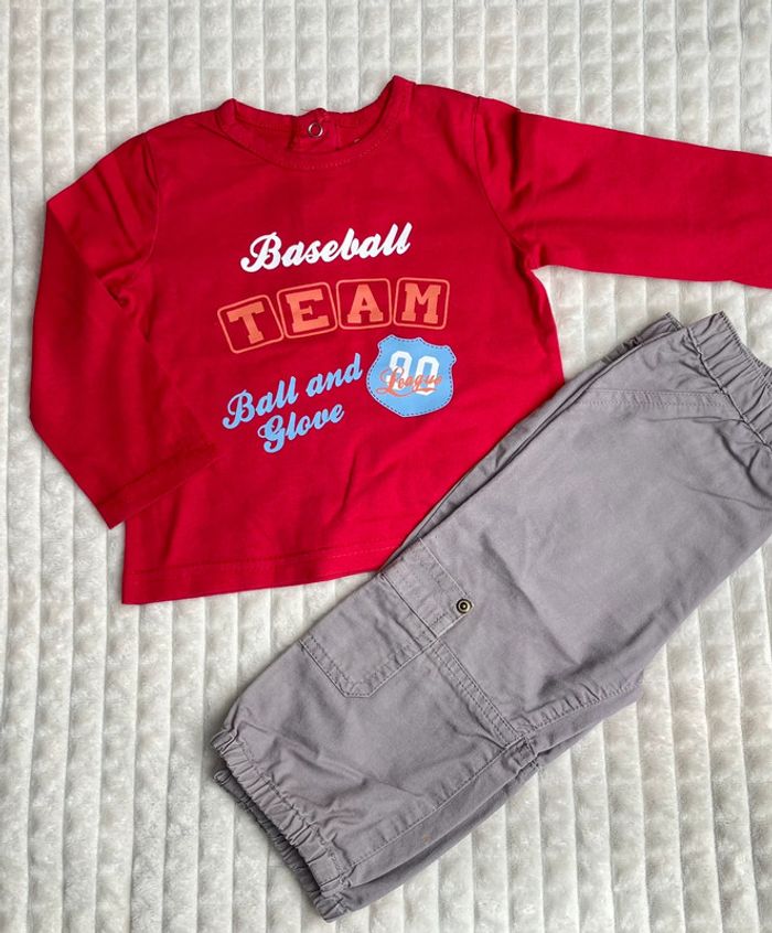 Ensemble garçon 12 mois