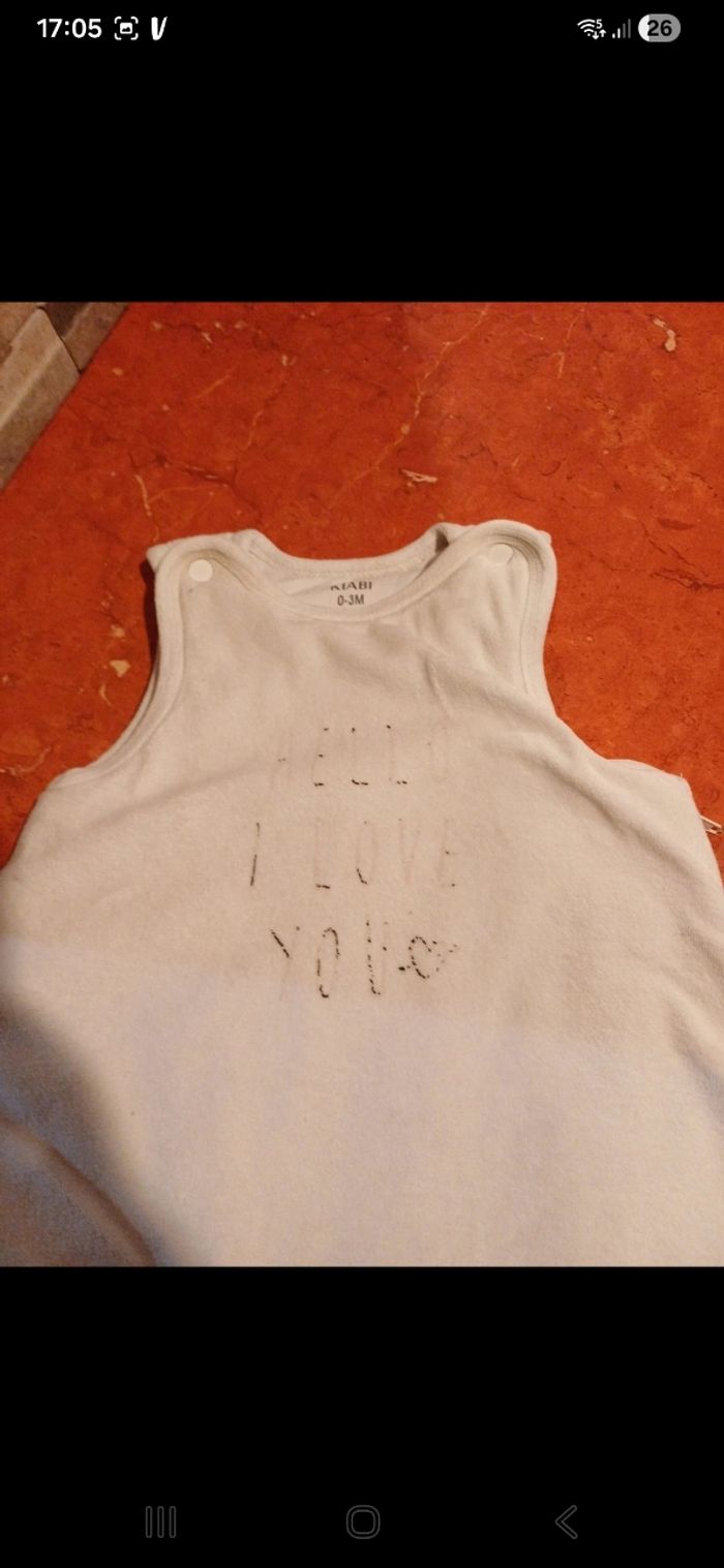 Gigoteuse bébé taille 0 / 3 mois - photo numéro 2