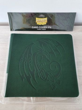 Portfolio Dragon Shield Card Codex 576 Forest Green