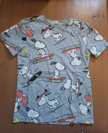 Tee shirt snoopy h&m 8-10 ans