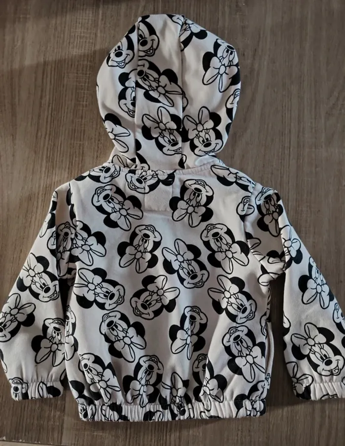 Veste à capuche Disney Minnie - photo numéro 2