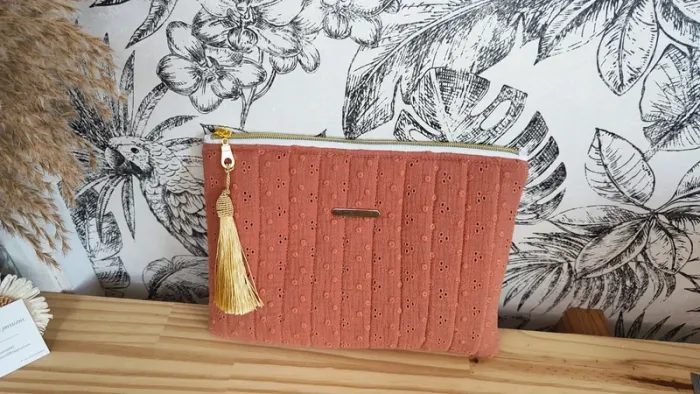 Pochette matelassée