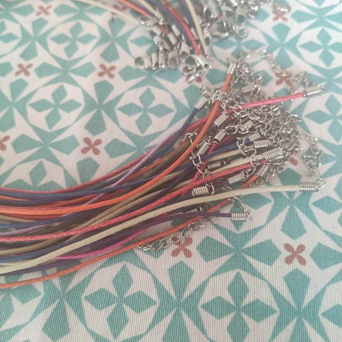 25 liens collier en coton - photo numéro 3