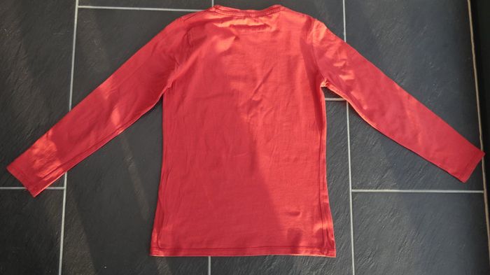 Tee shirt manches longues garçon 7-8 ans - photo numéro 3