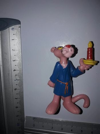 Panthère rose figurine