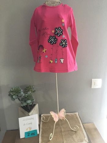 T-shirt manches longues fille 24 mois 