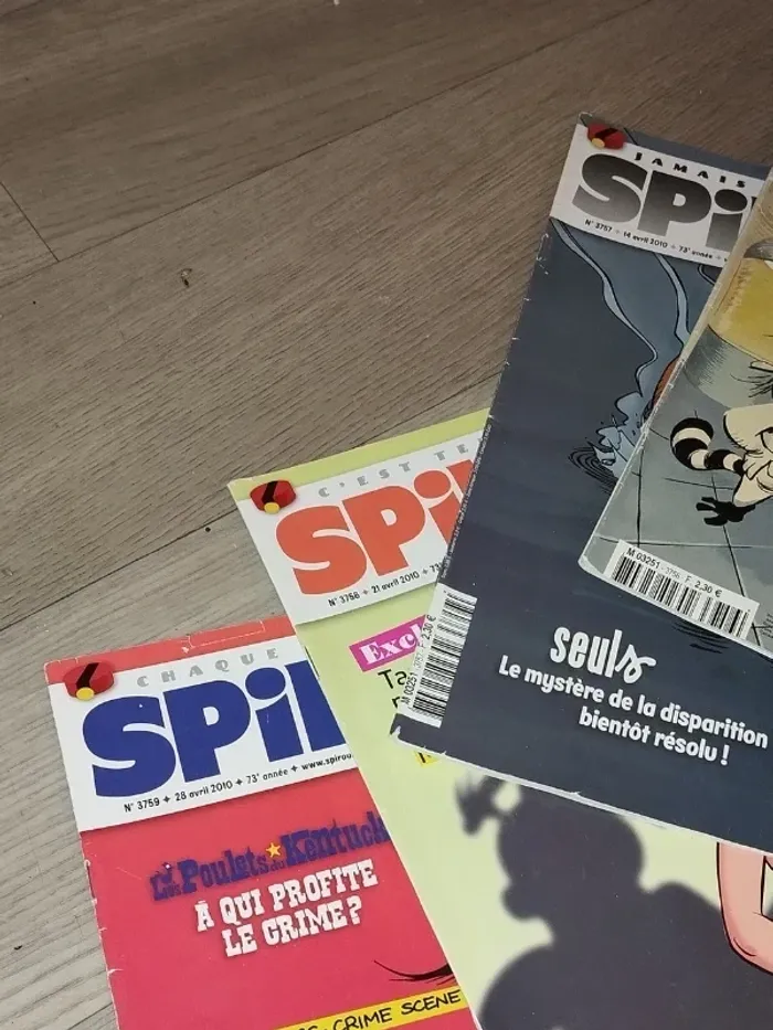 Lot de 12 magazines SPIROU année 2010 L003 - photo numéro 5