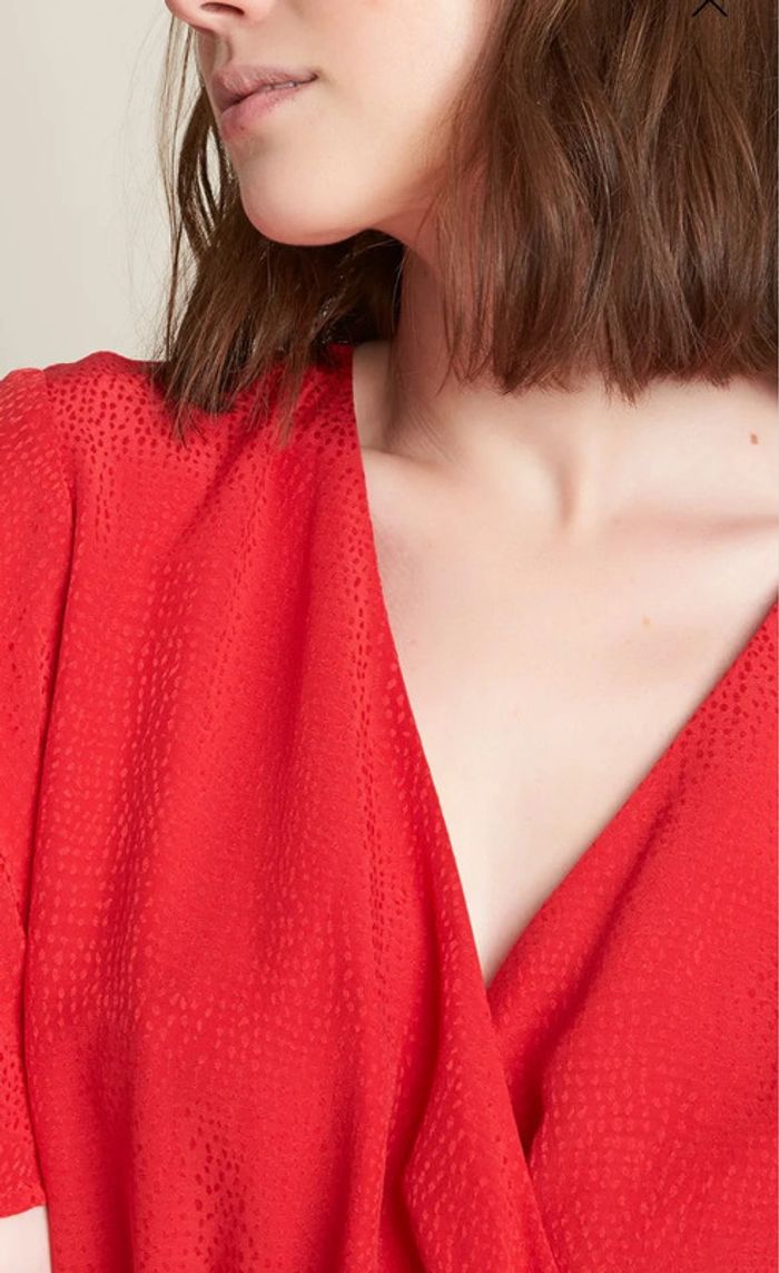 Robe en soie jacquard Carly Maison 123 - photo numéro 4