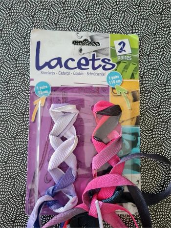 Lot de lacet à chaussures
