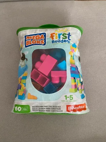 Gros sac Mega Bloks 60 pièces dès 1 an
