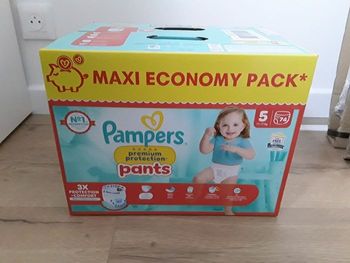 Couches pampers Pants Premium protection taille 5