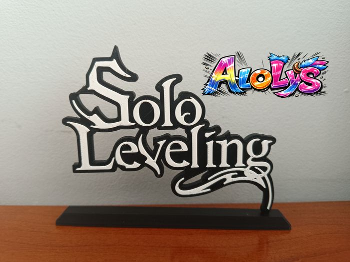 Logo 3D Solo Leveling