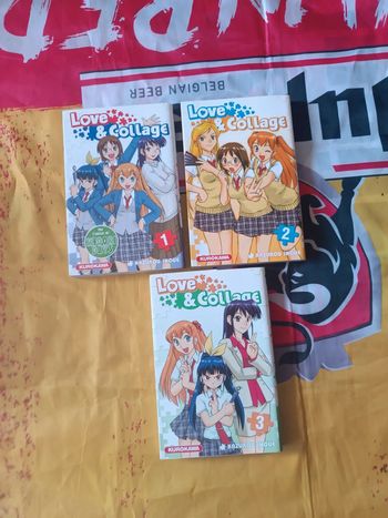 Manga love & collage 1 a 3