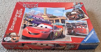 🧩 Puzzles 3x49 pièces Disney Pixar Cars - incomplets