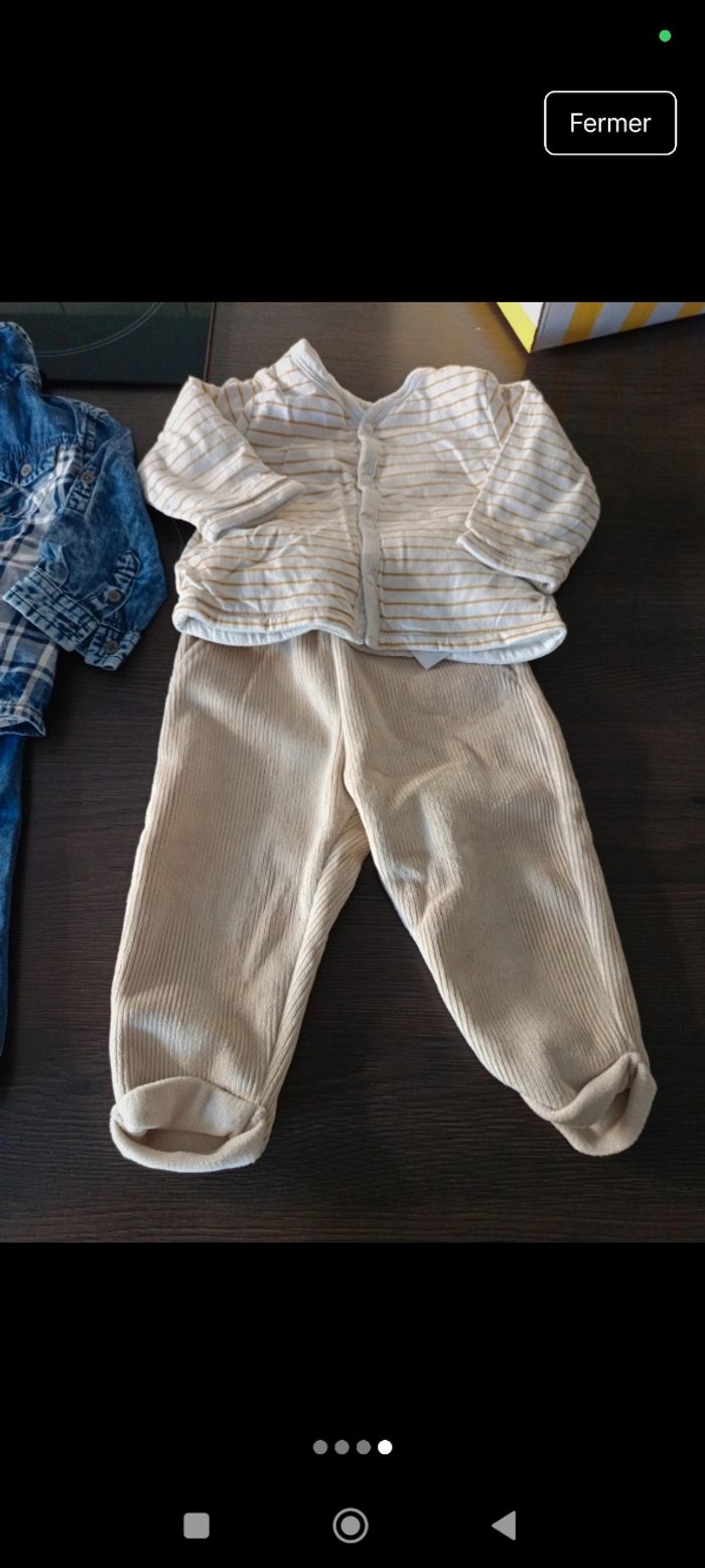 Lot vêtements garçon 9 mois - photo numéro 4