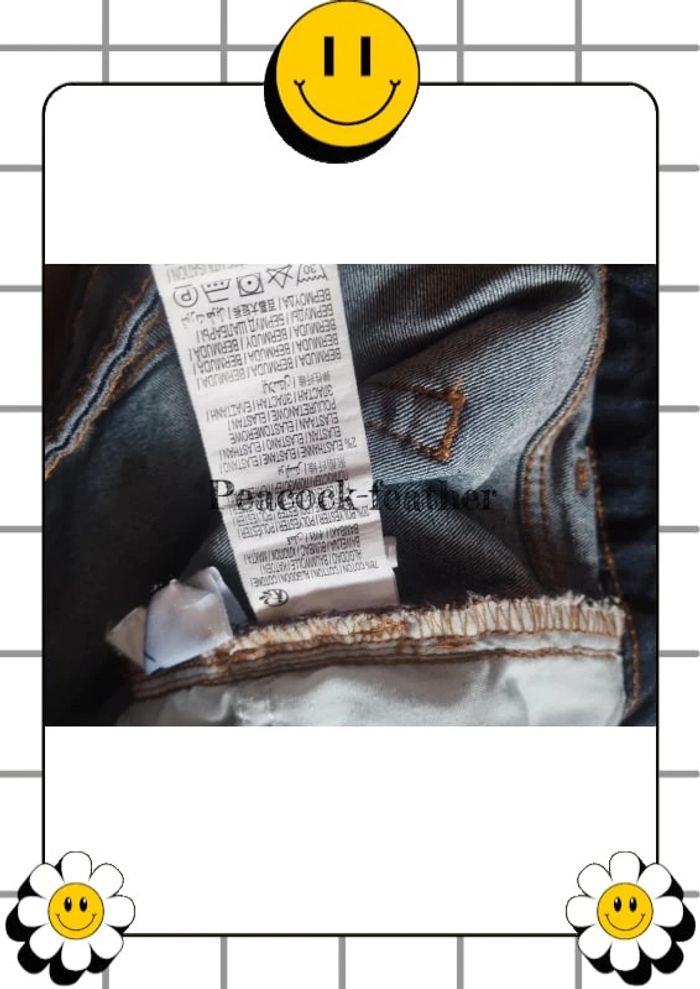 Bermuda jean femme 42 kiabi - photo numéro 4