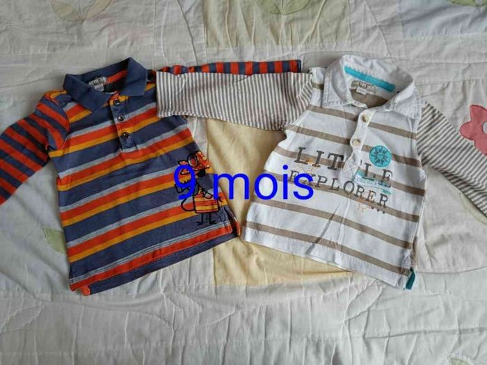 Lot de 2 Lot de 2 t-shirts 9 mois Orchestra - photo numéro 2