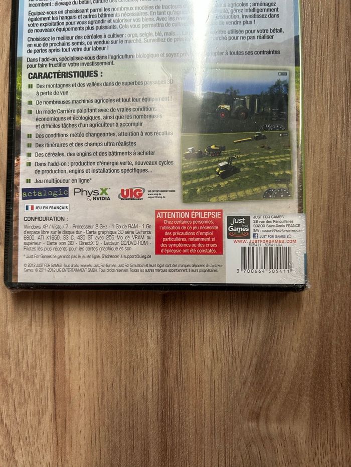 Jeux de PC «Agricole Simulator» Neuf Just for games - photo numéro 7