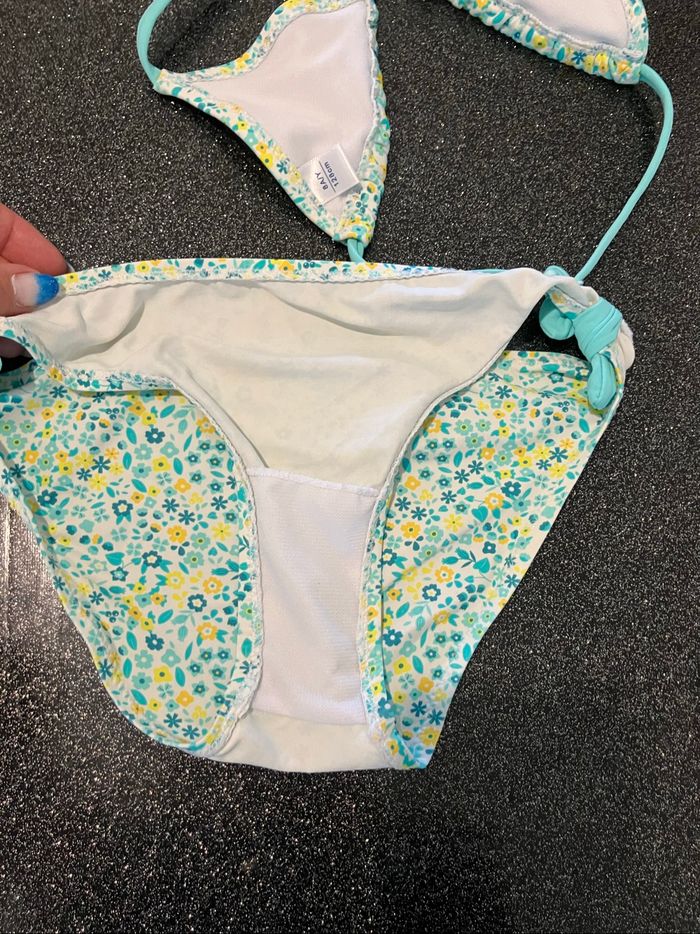 Maillot de bain 2 pièces fille 8 ans okaidi - photo numéro 8