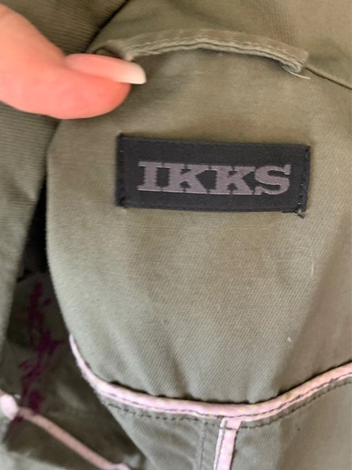 Ensemble en jean kaki IKKS T38 - photo numéro 9