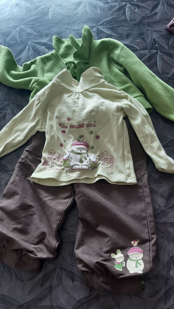 lot de vêtements fille 12/18/24 mois - photo numéro 4