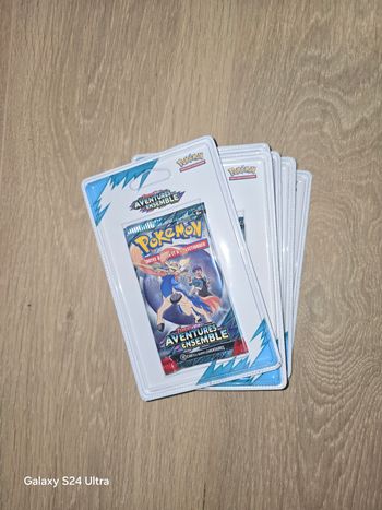Pokemon lot de 6 booster ev9 aventure ensemble 