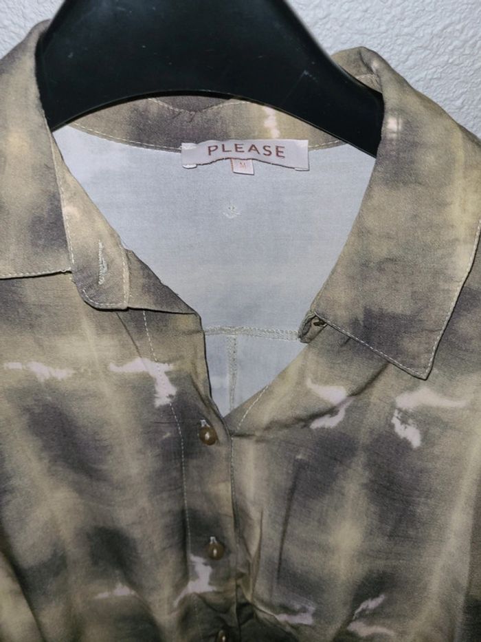 Chemise kaki taille M - photo numéro 2