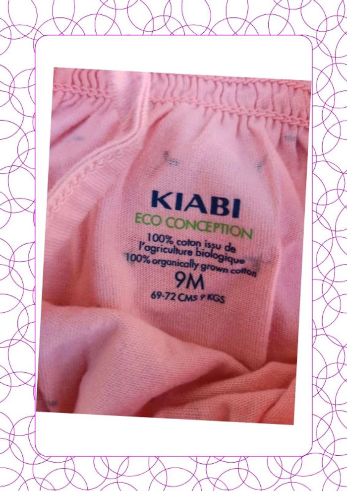 Combi-short 9 mois Kiabi - photo numéro 2