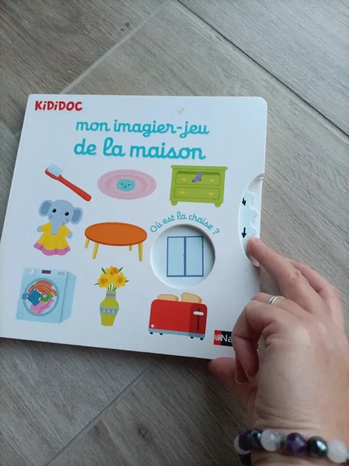 Livre Kididoc mon imagier jeu de la maison - photo numéro 7