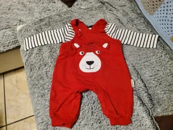 Ensemble salopette Necix's 6-9 mois