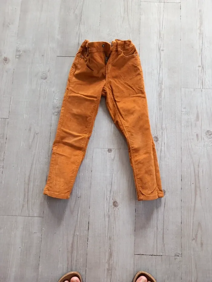 Pantalon velour kiabi 5 ans