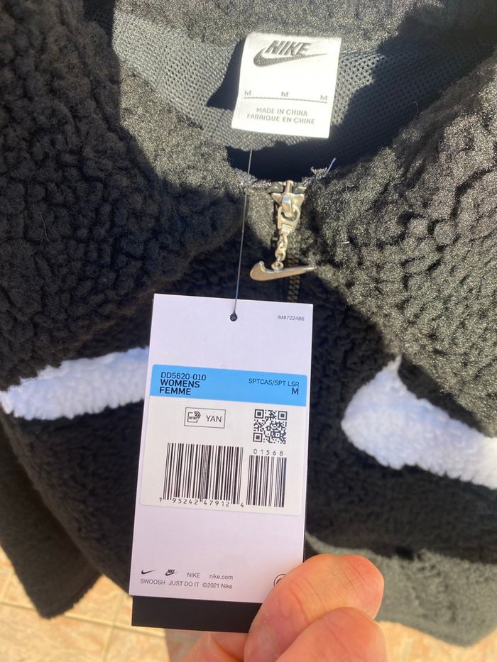 Veste polaire nike noir - photo numéro 6